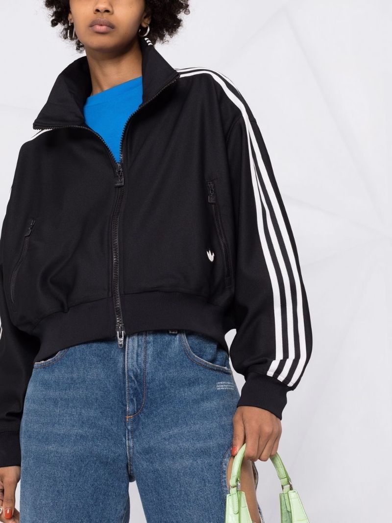 Signature Stripe Zip-up Jacket