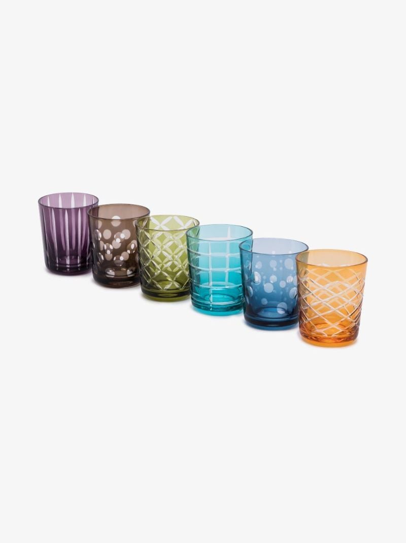 Multicolour Glass Set