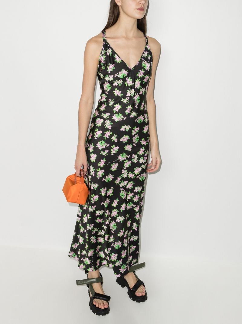 Floral Print Slip Dress