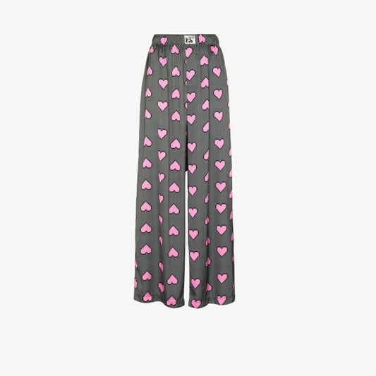 Heart Print Pyjama Trousers