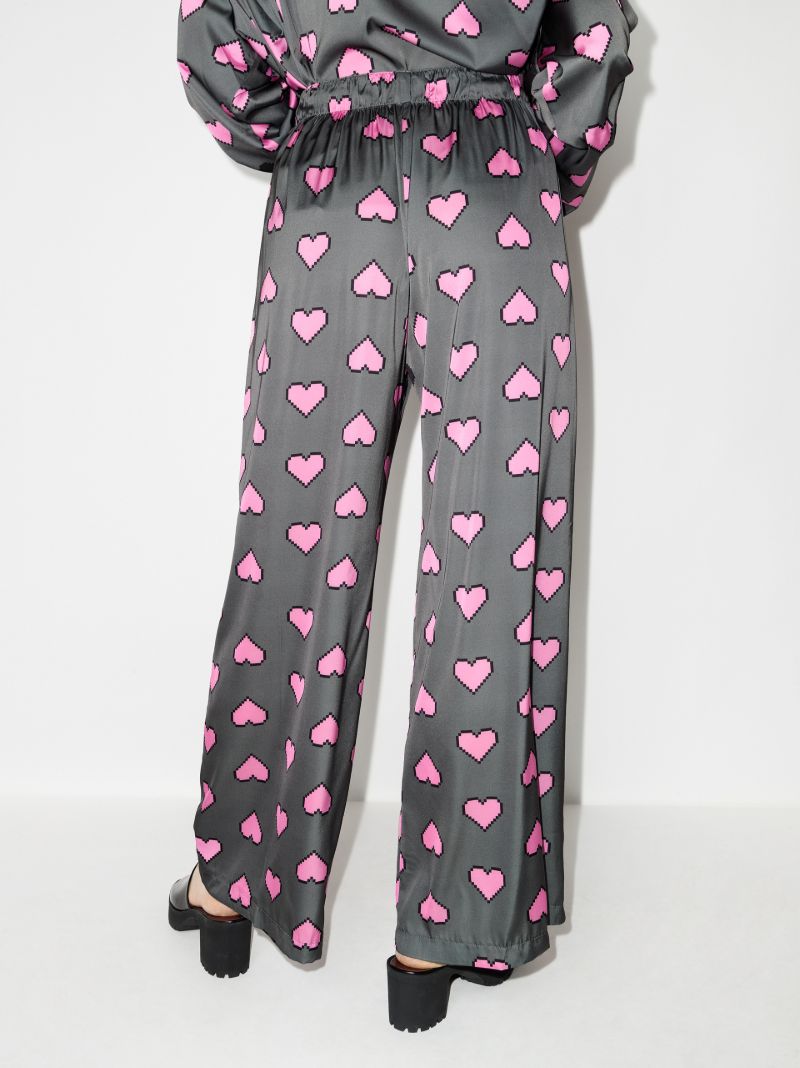 Heart Print Pyjama Trousers