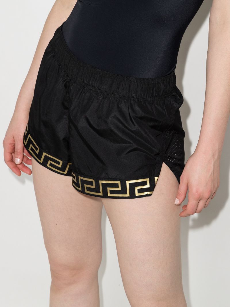Greca Border Running Shorts
