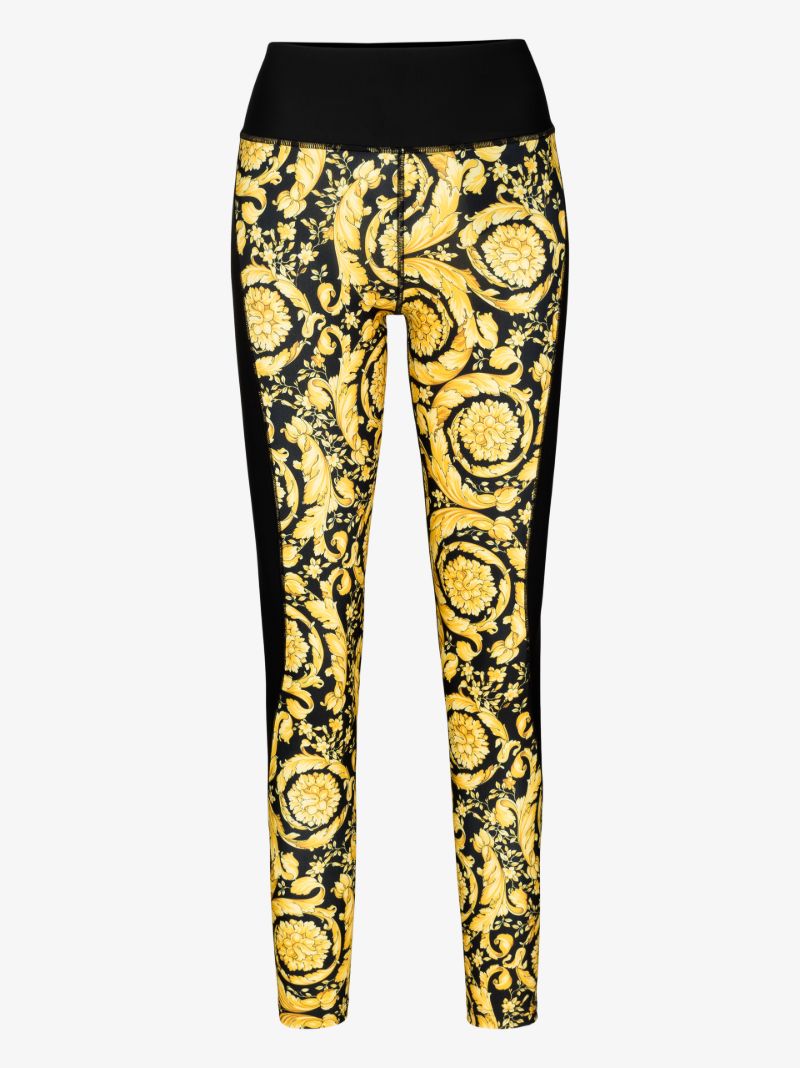 High Waist Barocco Leggings