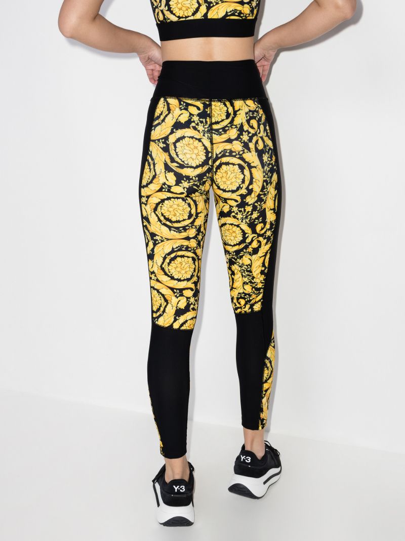 High Waist Barocco Leggings