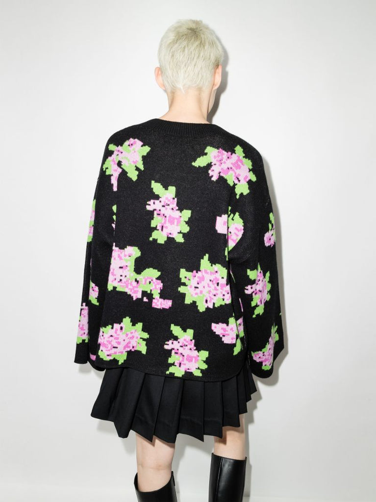 Queen of the Boxes Embroidered Sweater