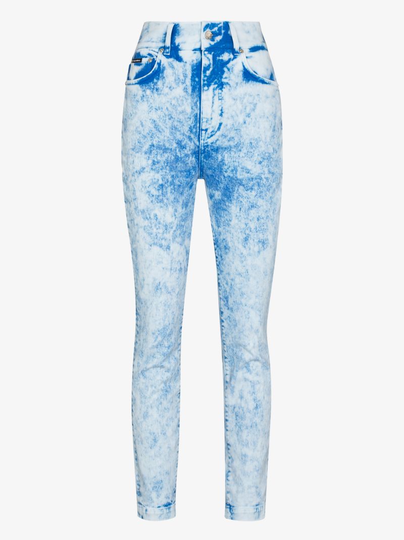 Grace Marbled Skinny Jeans