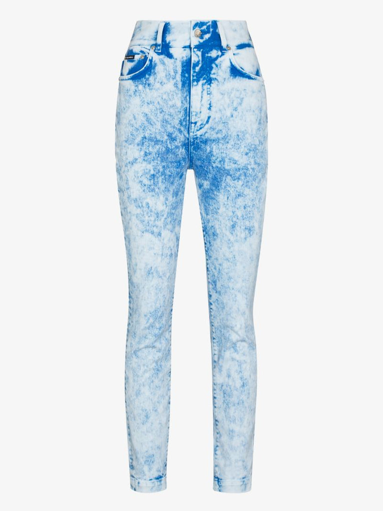 Grace Marbled Skinny Jeans