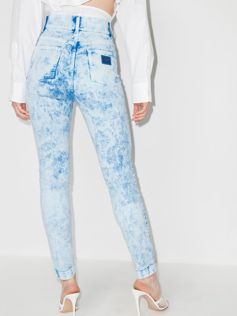 Grace Marbled Skinny Jeans