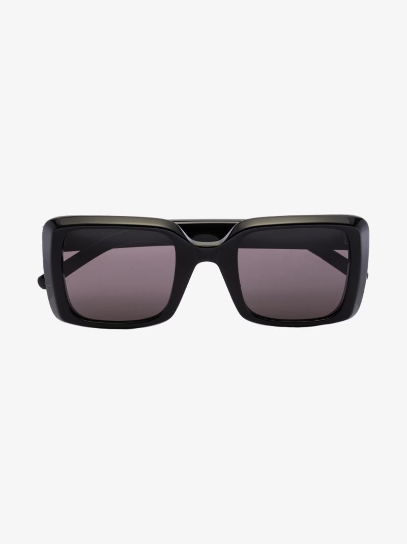 Black Oversized Square Sunglasses