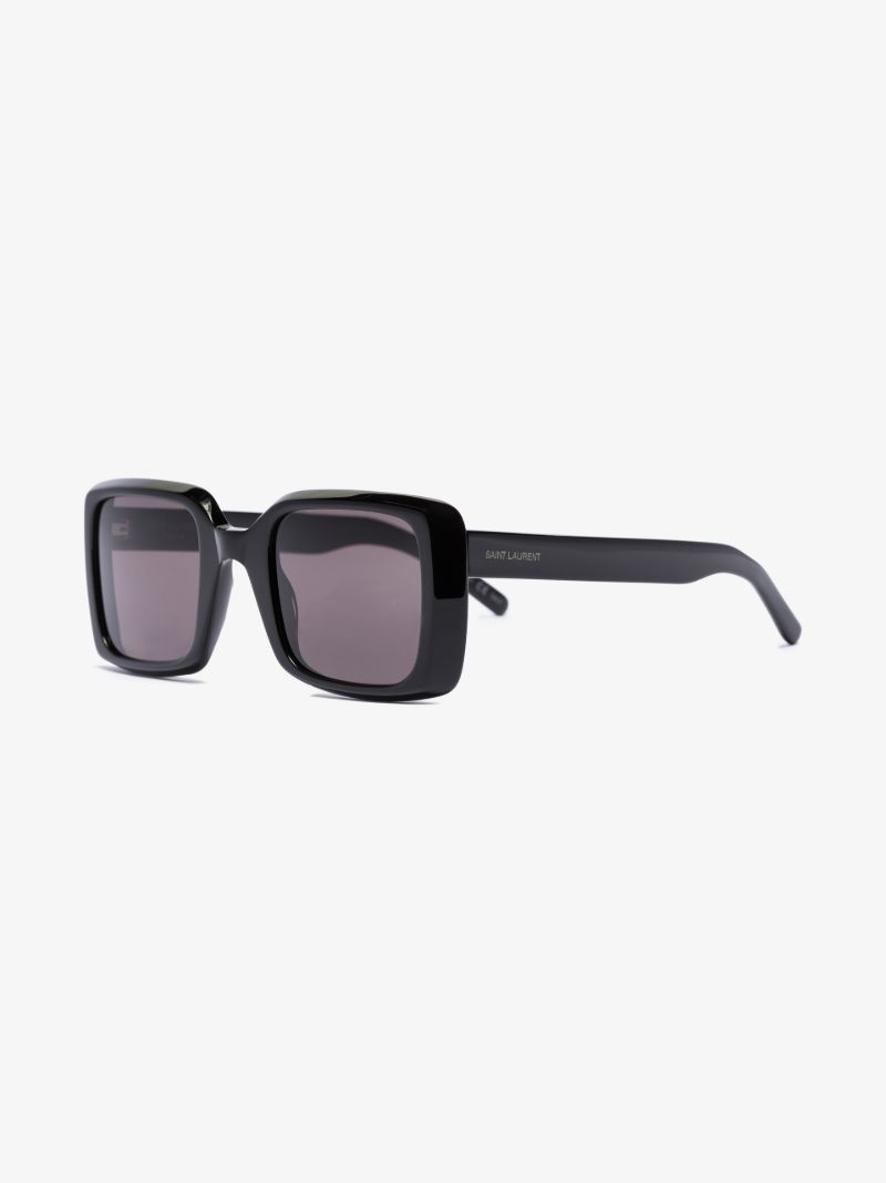 Black Oversized Square Sunglasses