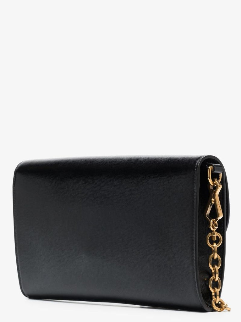 Black Horsebit 1955 Small Leather Shoulder Bag