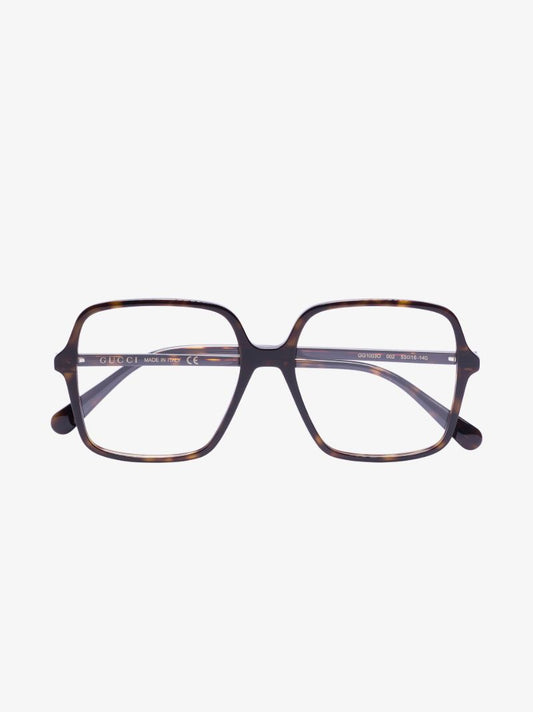 Black Havana Oversized Square Optical Glasses