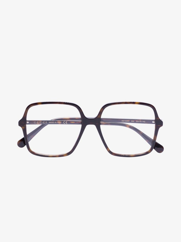 Black Havana Oversized Square Optical Glasses