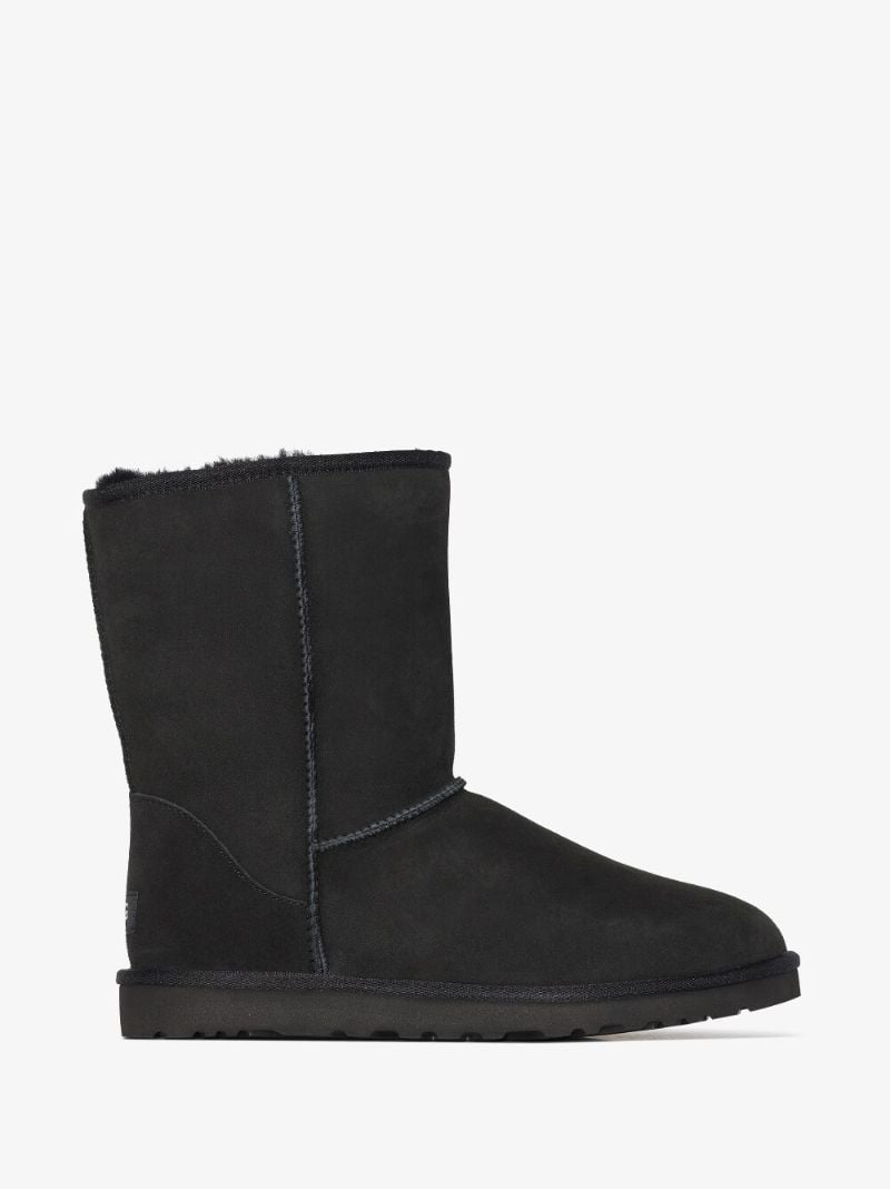 Black Classic Suede Boots