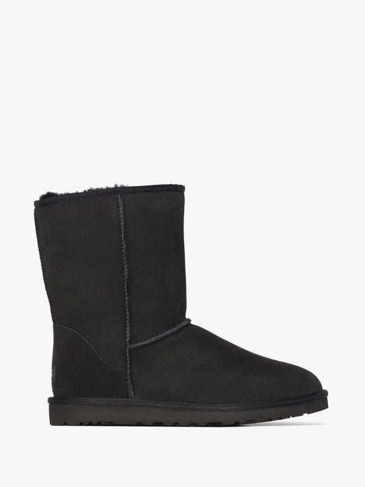 Black Classic Suede Boots
