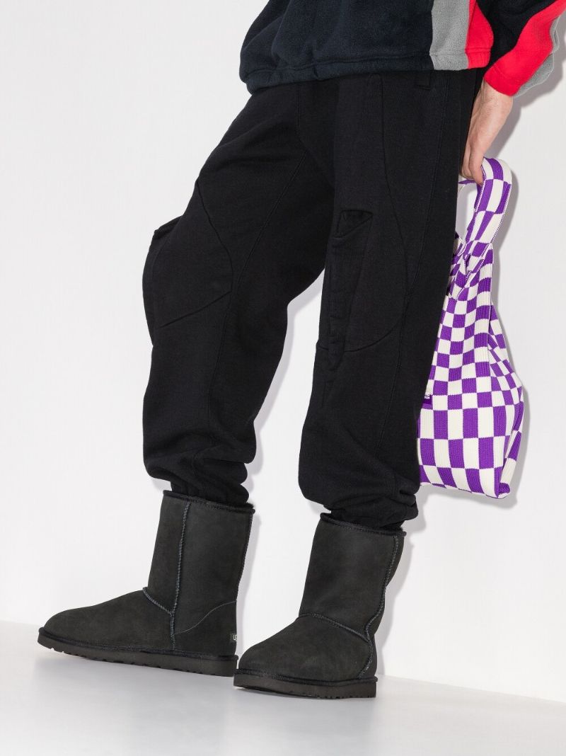 Black Classic Suede Boots