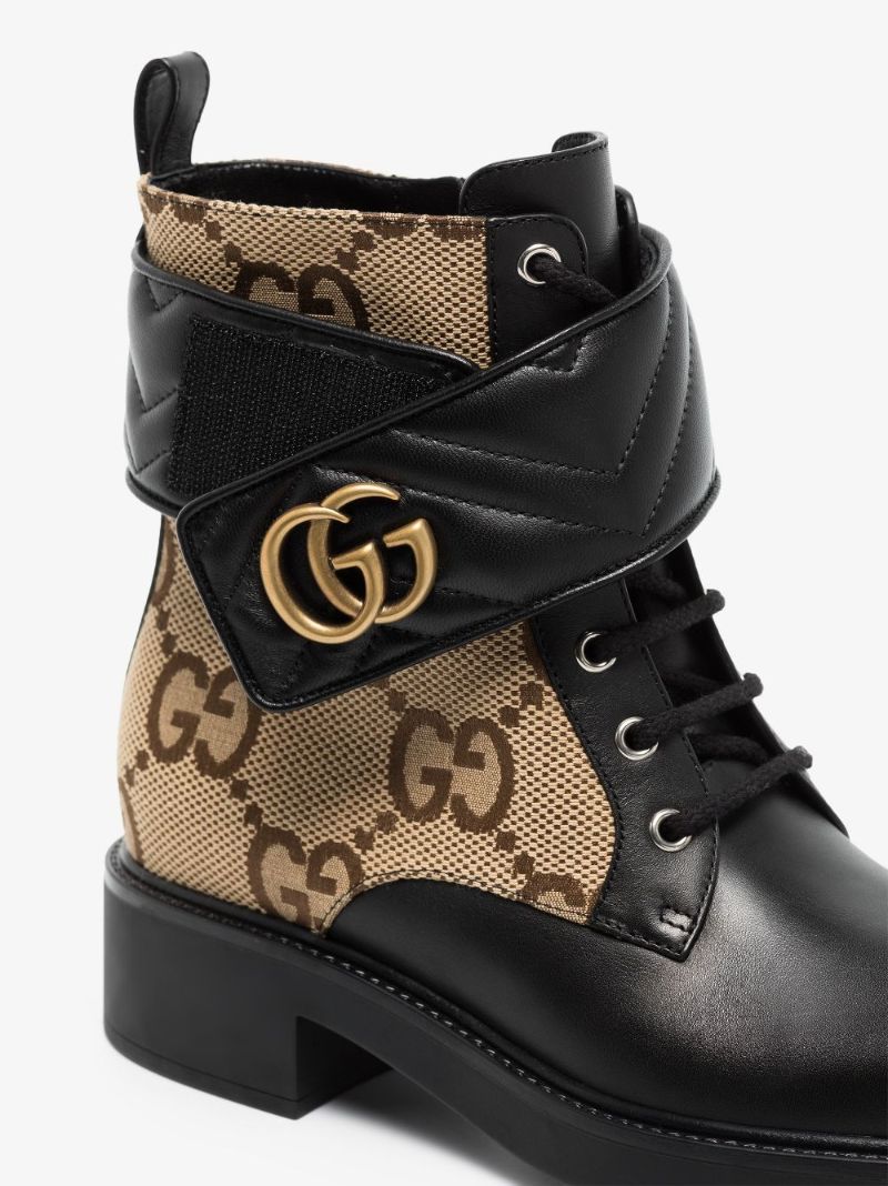 Black Marmont Combat Boots