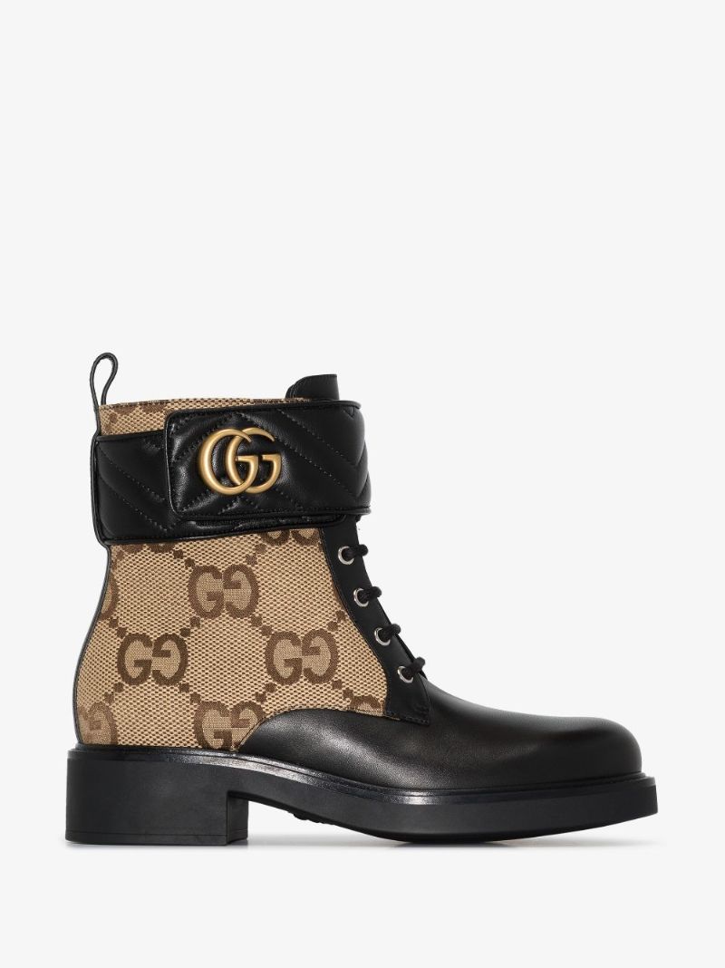 Black Marmont Combat Boots