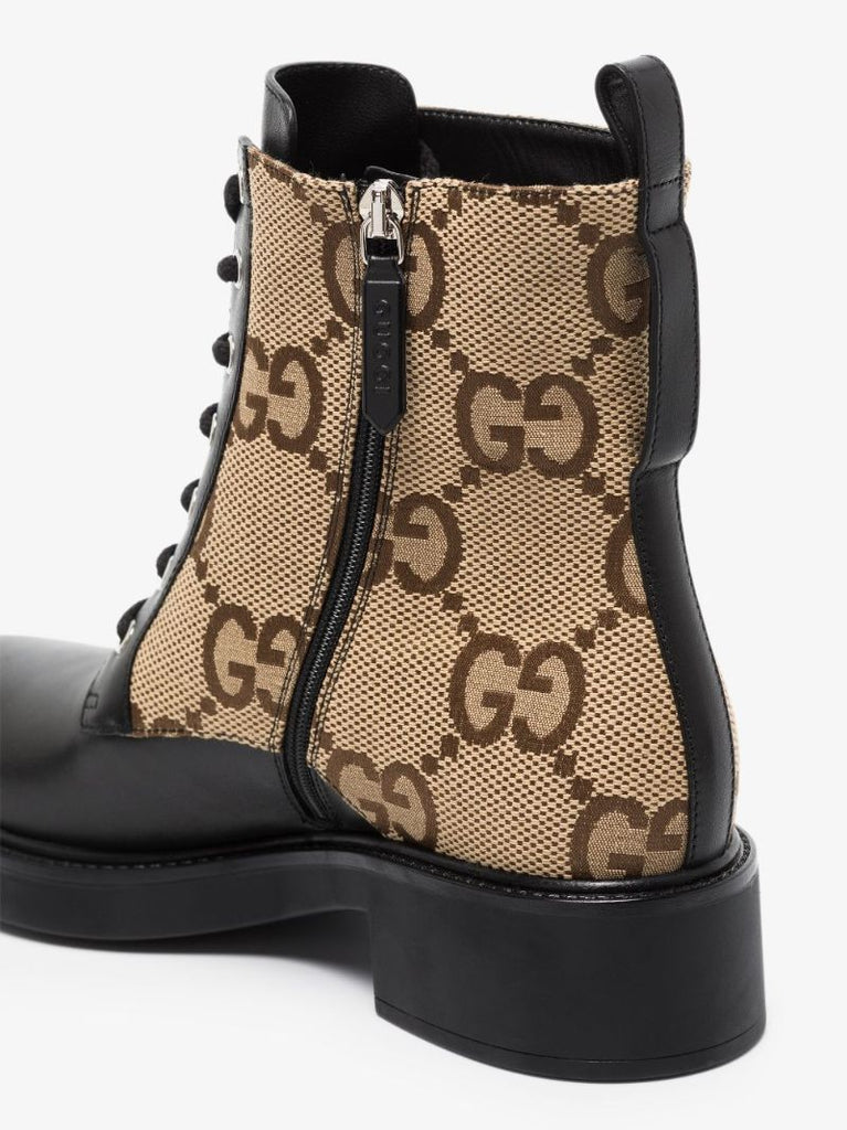 Black Marmont Combat Boots