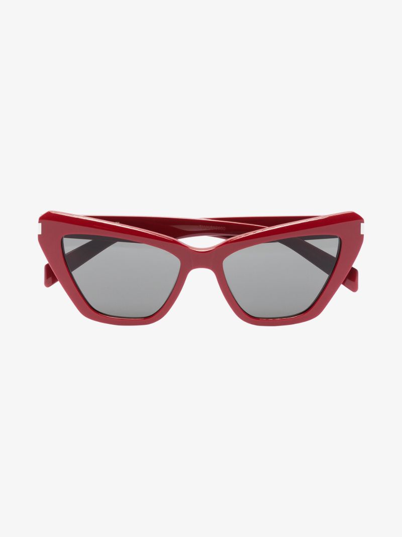 Red Cat Eye Sunglasses