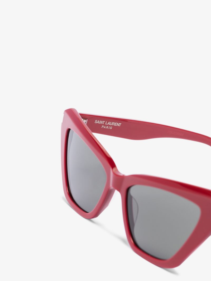 Red Cat Eye Sunglasses