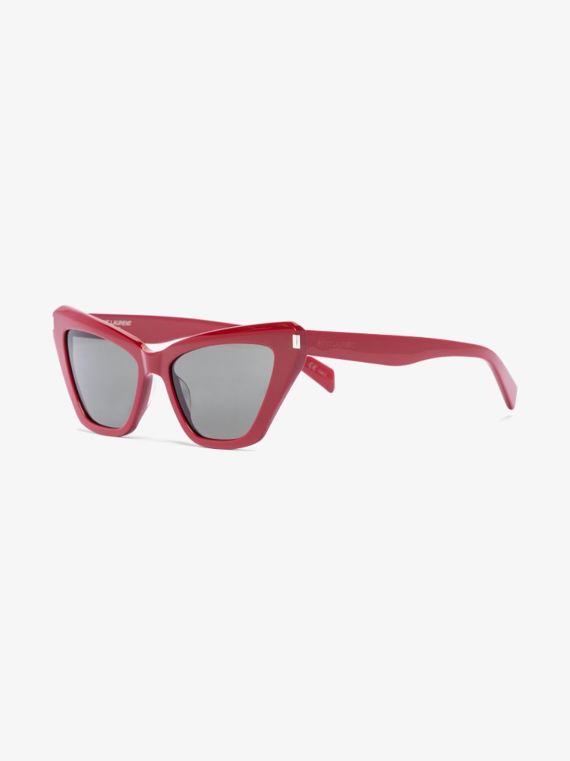 Red Cat Eye Sunglasses