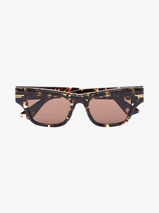 Brown Tortoiseshell Square Sunglasses