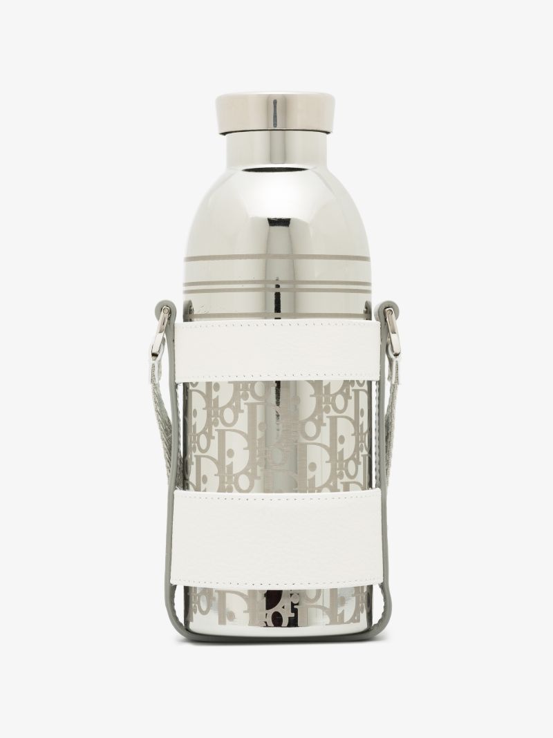 Metallic Oblique Strapped Water Bottle