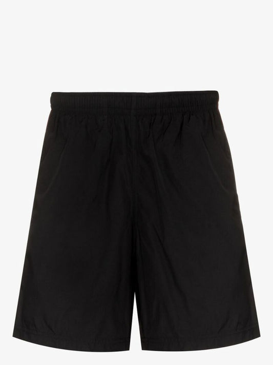 Black Logo Tape Swim Shorts