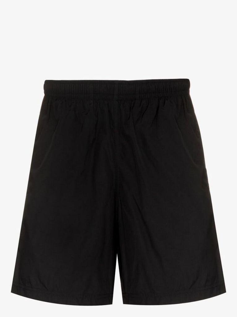 Black Logo Tape Swim Shorts