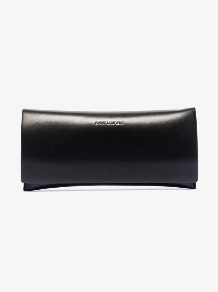 Black Oversized Shield Sunglasses