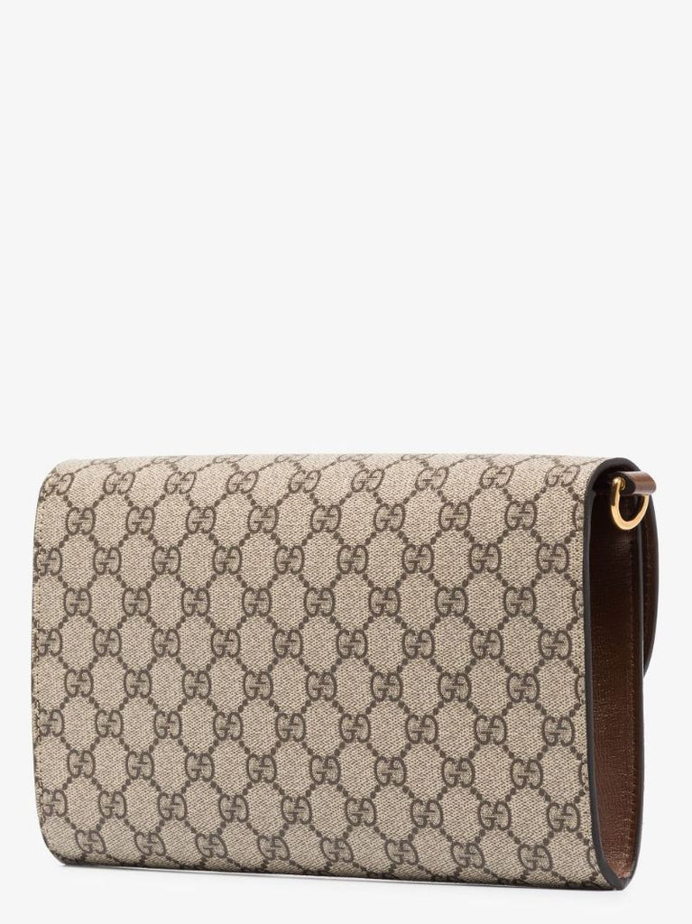 Brown Horsebit 1955 Small Shoulder Bag