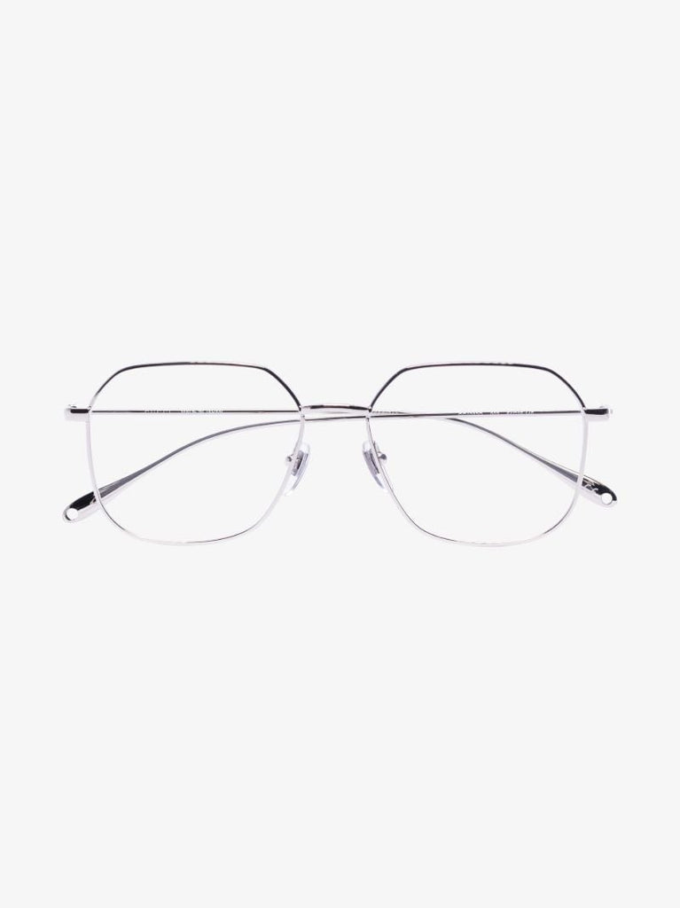 Silver Tone Angular Optical Glasses