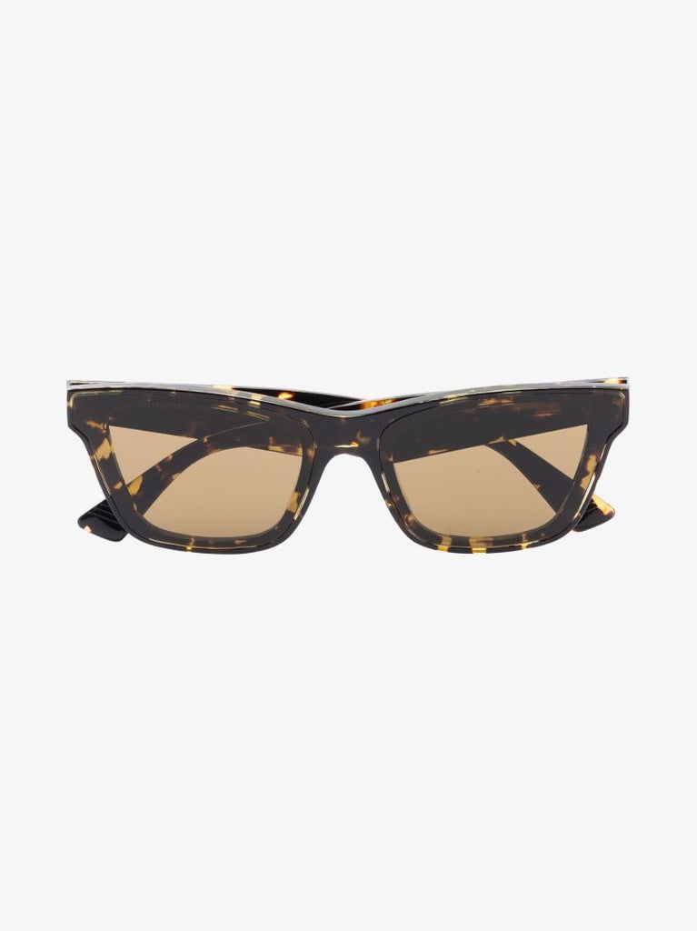 Brown Angle Cat Eye Sunglasses