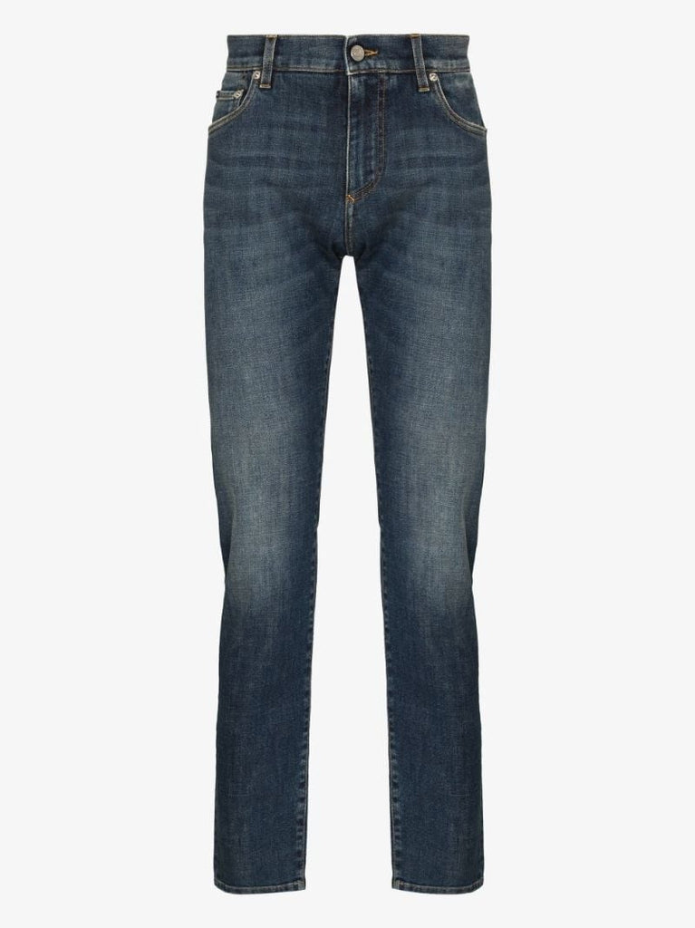 Light-wash Slim-fit Jeans
