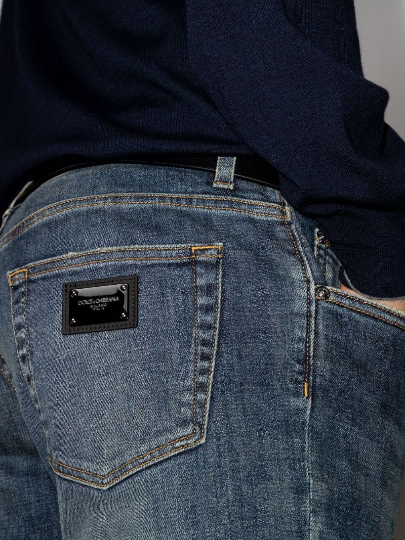 Light-wash Slim-fit Jeans