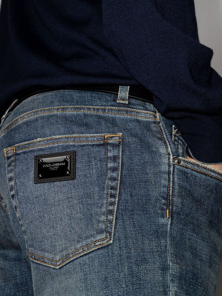 Light-wash Slim-fit Jeans