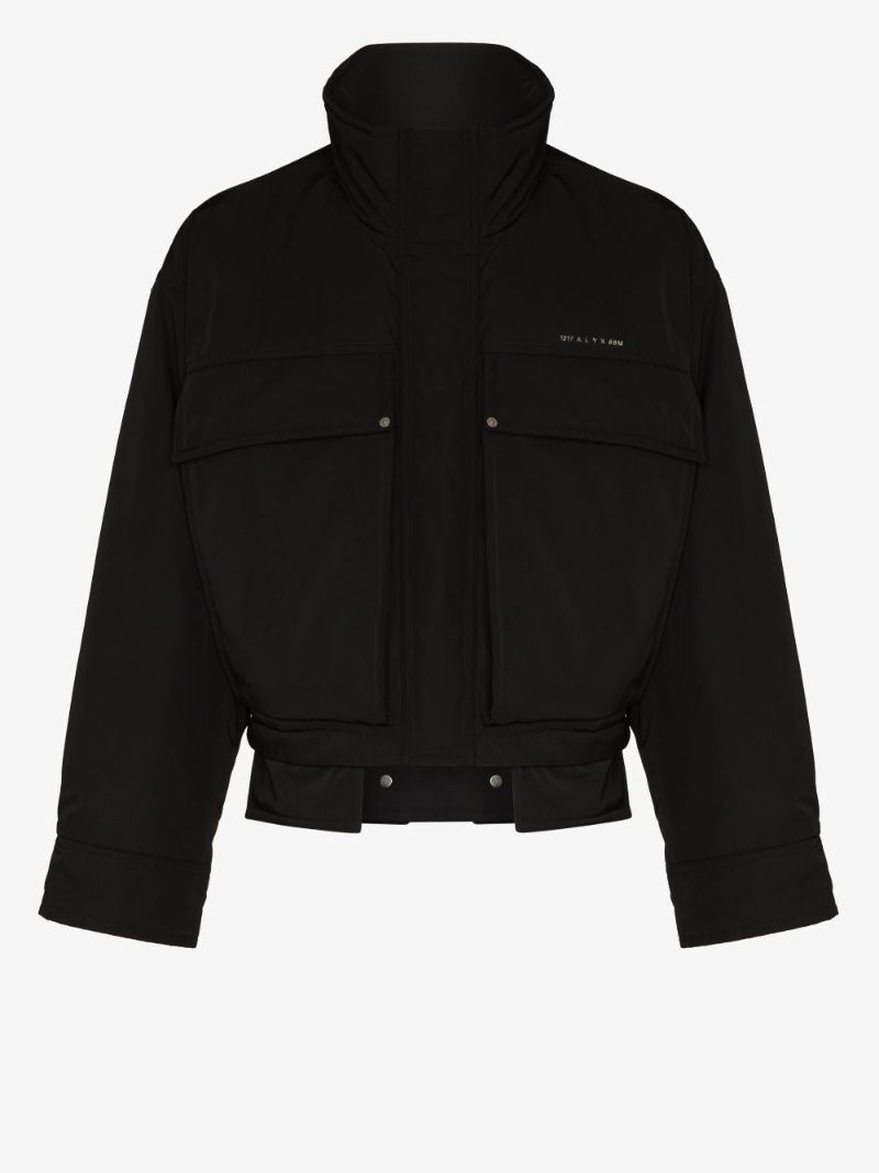 Funnel Neck Padded Jacket