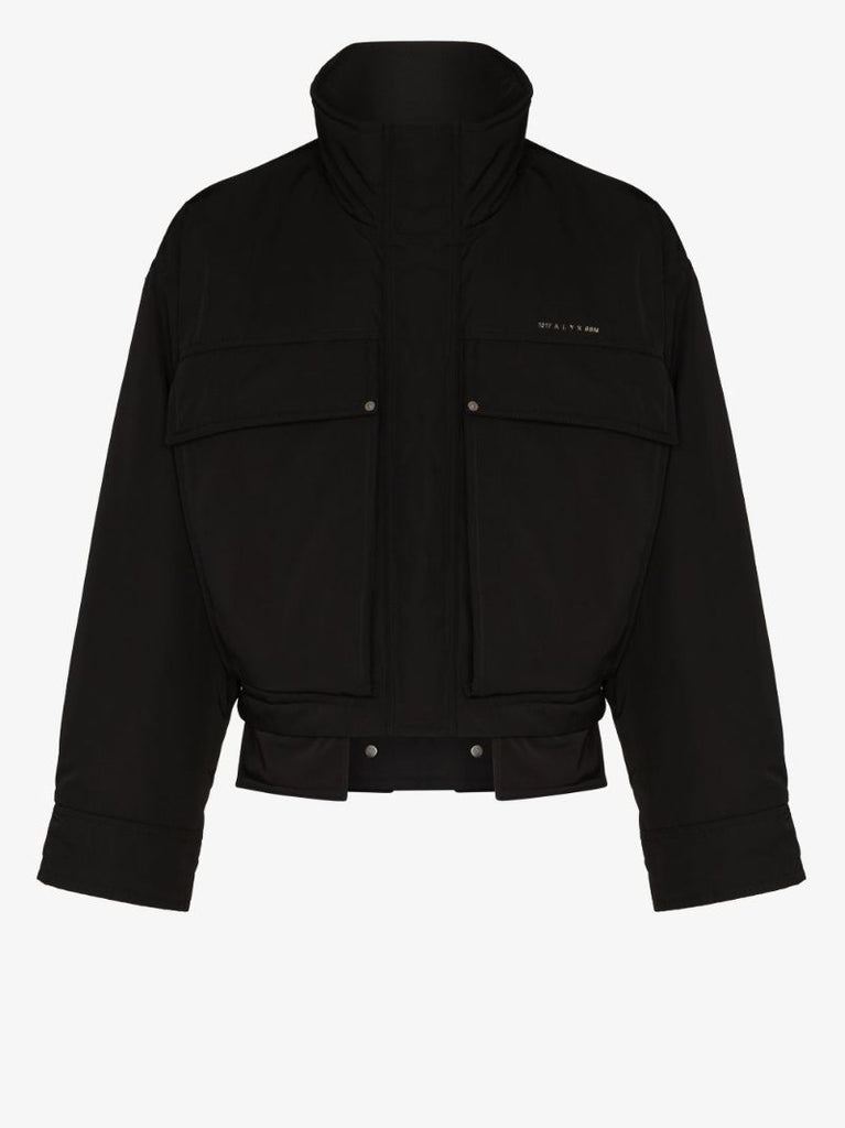 Funnel Neck Padded Jacket