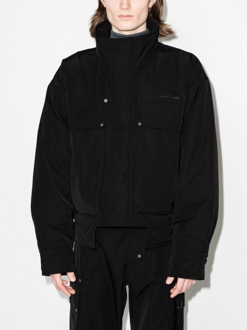 Funnel Neck Padded Jacket