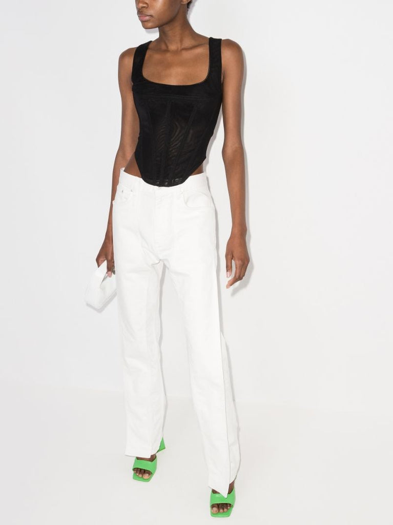 Black Campbell Corset Top