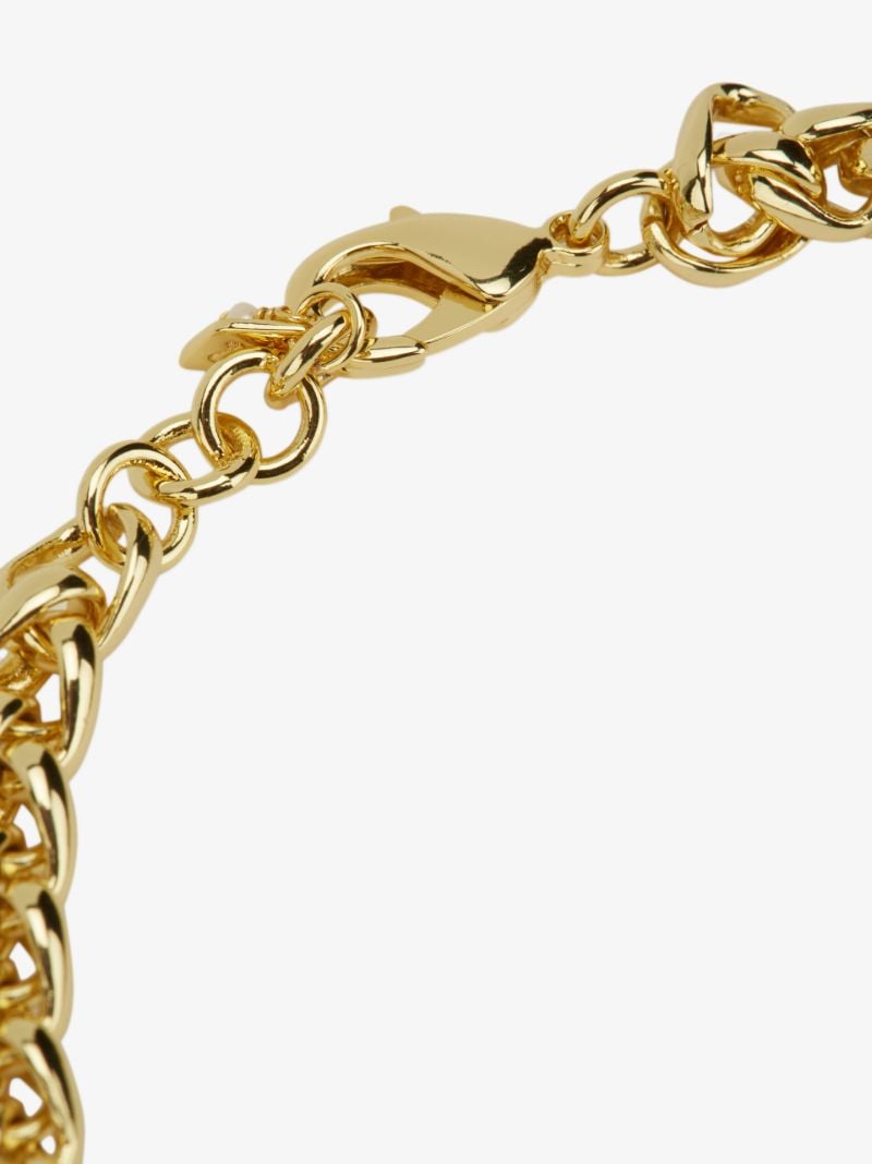 Gold-plated Liquid Gold Chain Necklace
