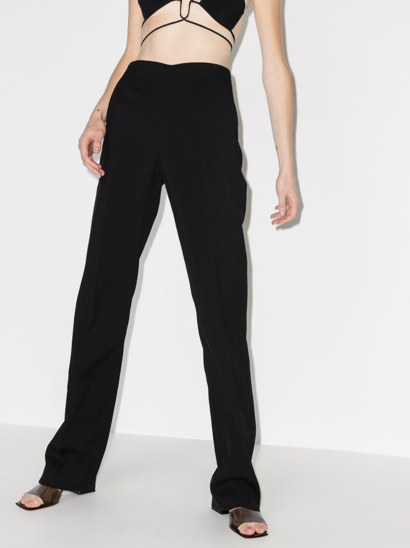 Tailored Tapered Wool Trousers