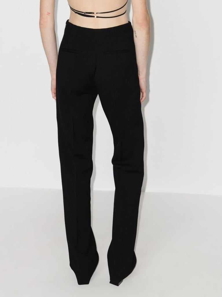 Tailored Tapered Wool Trousers