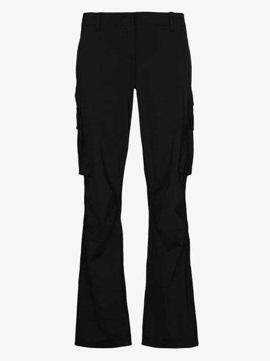 Raven Low-rise Cargo Trousers