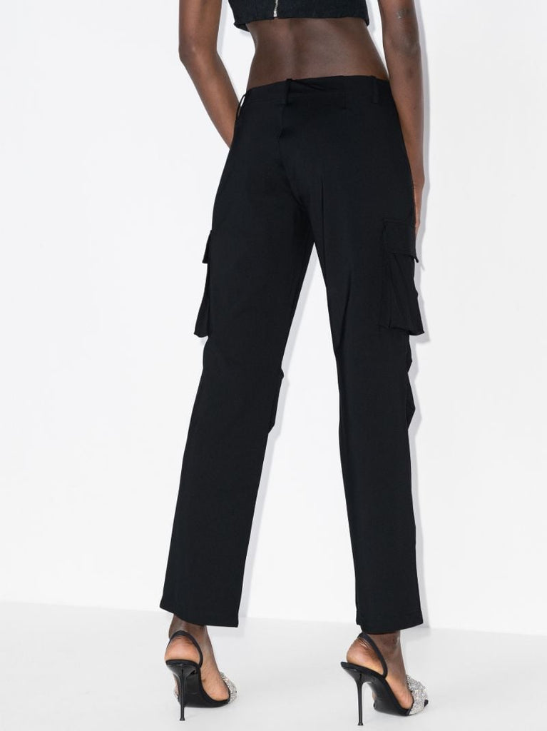 Raven Low-rise Cargo Trousers