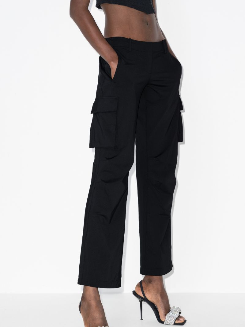 Raven Low-rise Cargo Trousers