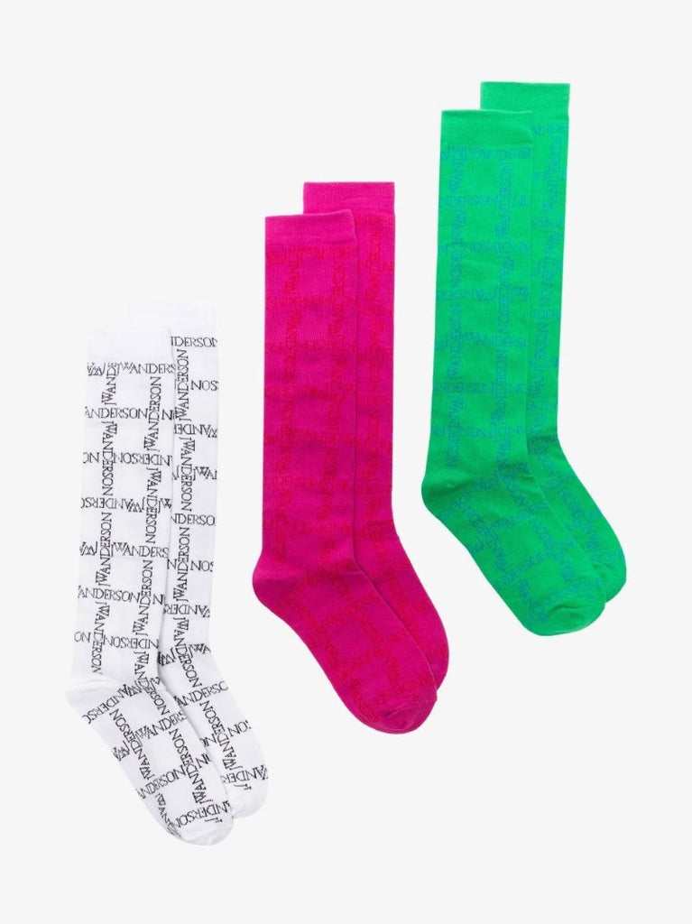 Multicoloured Logo Socks Set