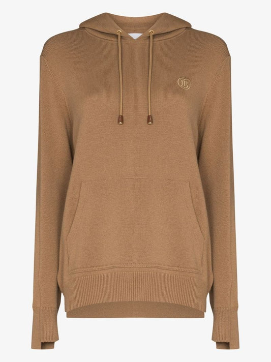 Jaida Logo Wool Hoodie