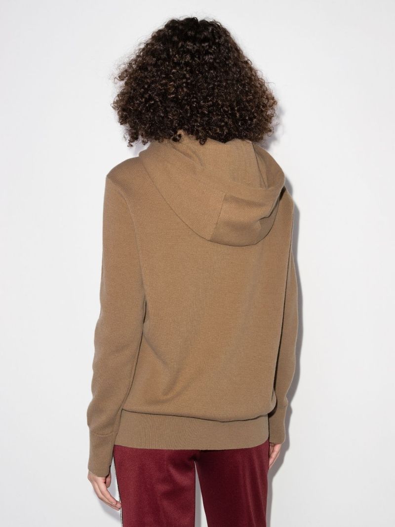 Jaida Logo Wool Hoodie